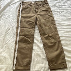 COPY - Oak + Fort Tan Denim Pants